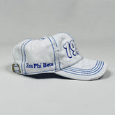 Zeta 1920 White Denim Hat